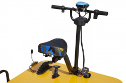 Платформенная тележка электрическая Rutrike СКЛАД 1500