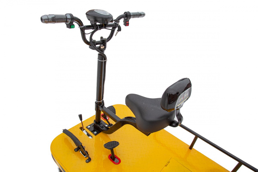 Платформенная тележка электрическая Rutrike СКЛАД 1500 NEW