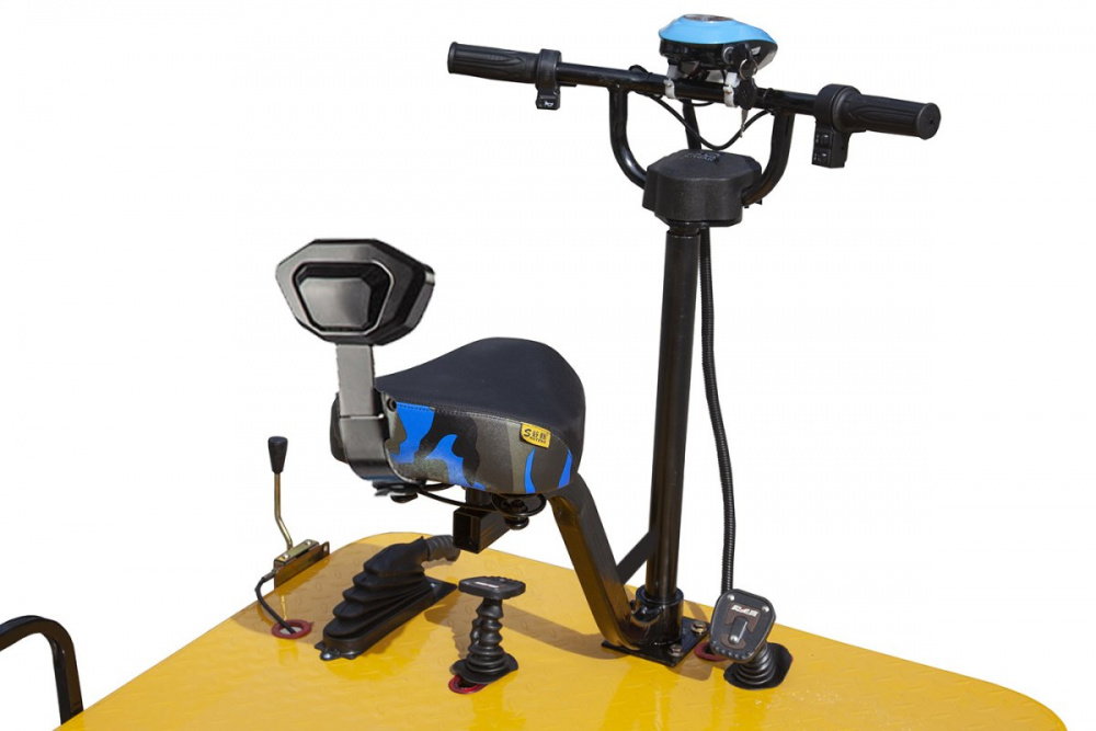 Платформенная тележка электрическая Rutrike СКЛАД 2000